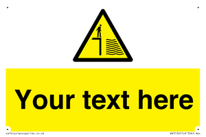 Custom Deep Water Sign